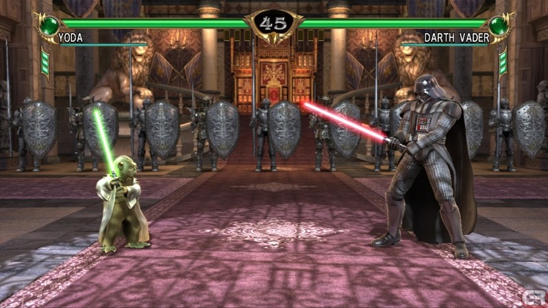 yoda-vader-vs yoda vader vs Йода и Вейдер в Soul Calibur одновременно