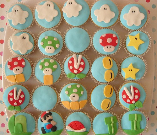 mario Space Invaders в кексах