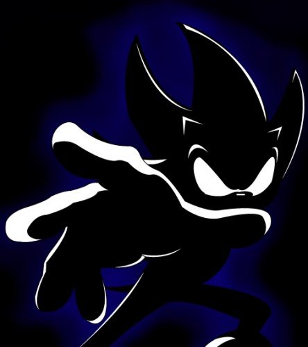 Буу, страшно dark super sonic by thewax 444x500 Исследовать темную сторону