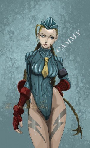 Beautiful but Deadly Cammy by TheDEviLDweLLeR 305x499 Файтинги и сиськи