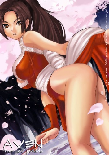 Mai KOF Fan Art by AVENPERU 352x500 Файтинги и сиськи