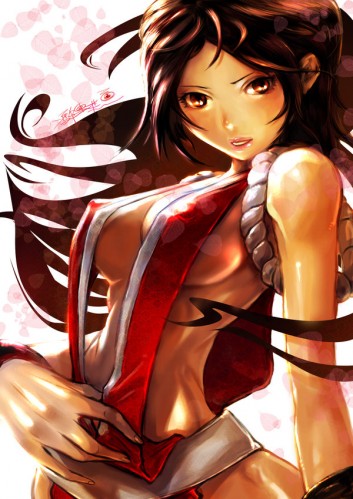 Mai Shiranui by fkcsantaclaus 353x499 Файтинги и сиськи