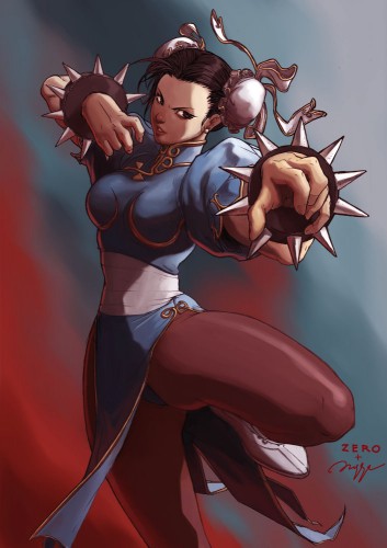 SF Tribute Chun Li by AnggaSatriohadi 353x500 Файтинги и сиськи