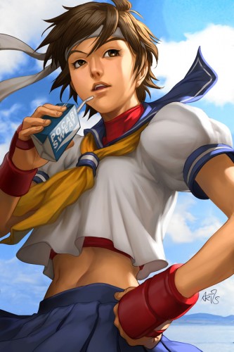 Sakura Sunshine by Artgerm 333x500 Файтинги и сиськи