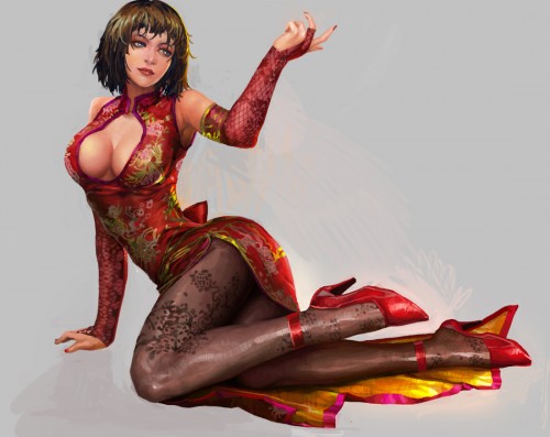 Tekken by molybdenumgp03 500x397 Файтинги и сиськи