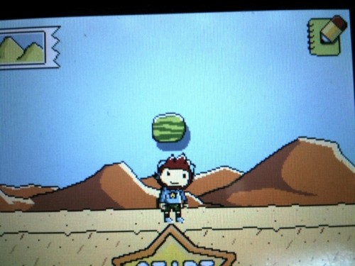 scribblenauts watermelon 500x375 Игры и нигры