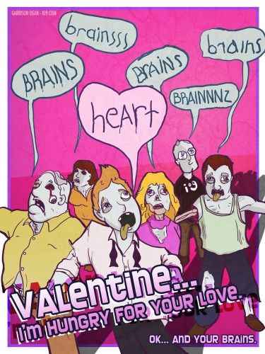 zombies valentine final 375x500 Зомби валентинка
