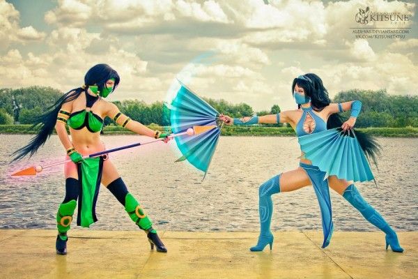 kitana_and_jade_2_by_diacita-d3jc1yi kitana and jade 2 by diacita d3jc1yi 600x400 Китана и Джейд из Mortal Kombat