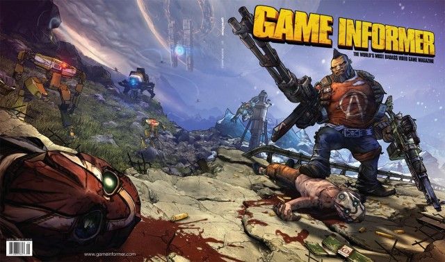 sepcoverblspread 640x378 Borderlands 2 официально анонсирован. Естественно на обложке Game Informer