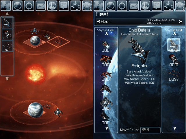 System View 2 640x480 Empire of the Eclipse   космическая 4X MMO для iOS